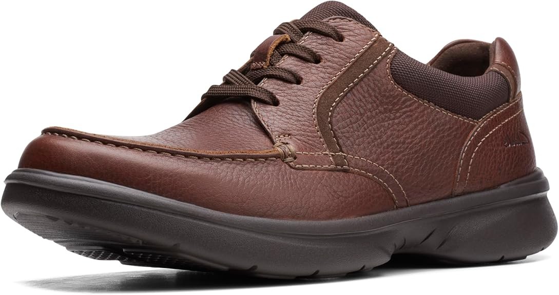 Clarks Mens Bradley Vibe : Tan Tumbled