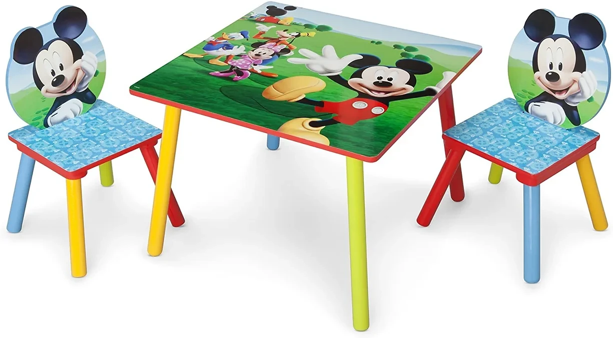 Mickey Mouse Activity Folding Childrens Table & Chair Set
