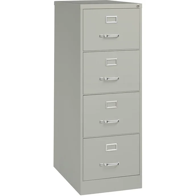 LLR 4 Draw Vertical Cabinet Gray
