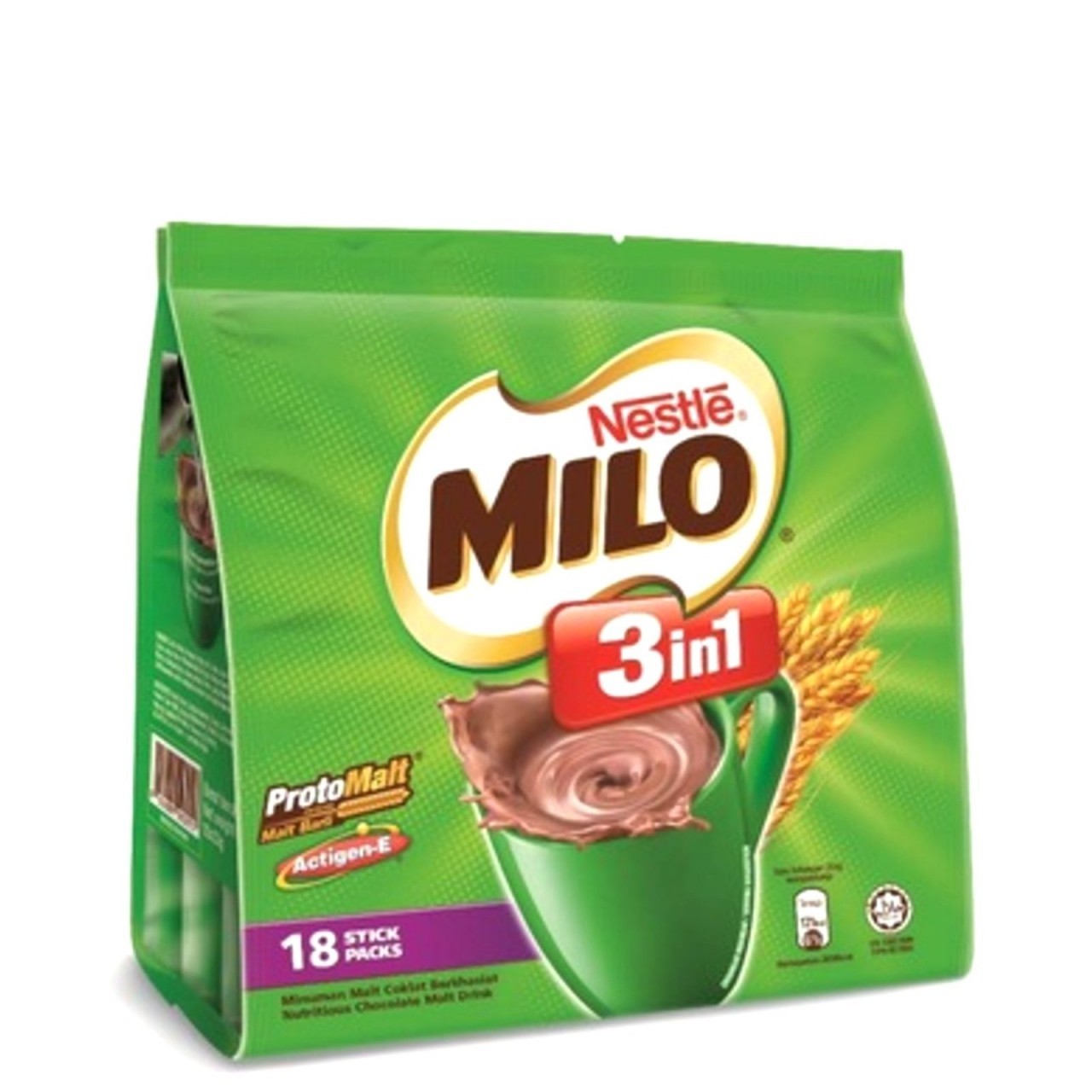 NESTLE MILO SACHET 3IN1 18x33g