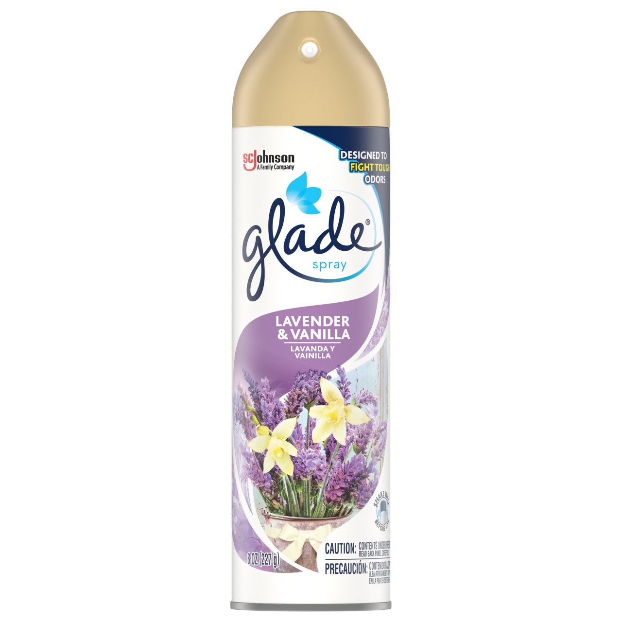 GLADE SPRAY LAVENDER VANILLA 8oz