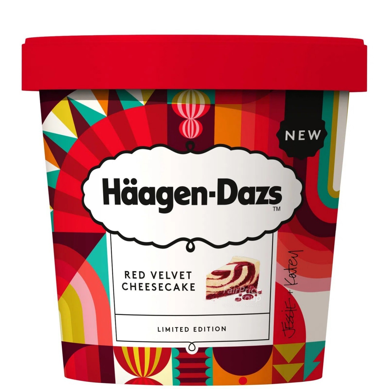 HAAGEN DAZS RED VELVET CHEESECAKE 473ml