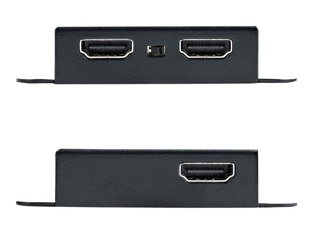 StarTech.com HDMI Extender over CAT6/CAT5, 4K 30Hz/130ft (40m) or 1080p 60Hz/230ft (70m) Video Extender, 4K HDMI over Ethernet Extender, PoC HDMI Transmitter and Receiver Kit, IR Extension - Local Vid