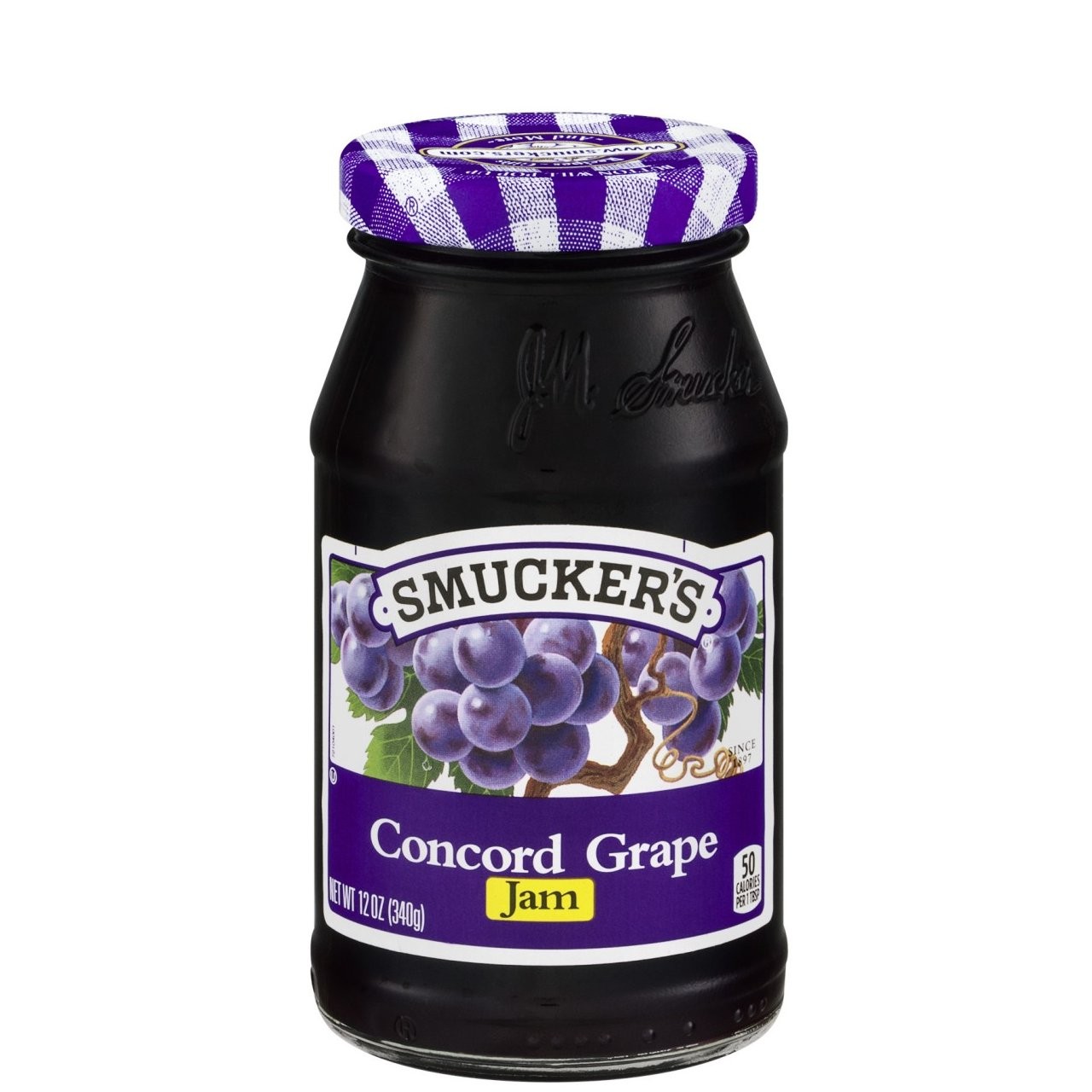 SMUCKERS JAM GRAPE 340g