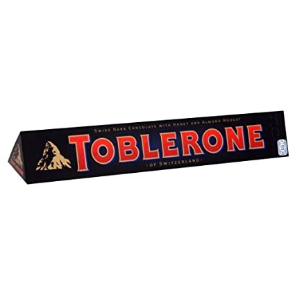 TOBLERONE DARK MILK W/HNY/ALMD 100g