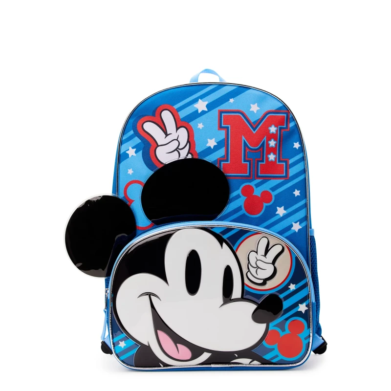 Mickey Mouse Kids Mickey Ears 17" Laptop Backpack
