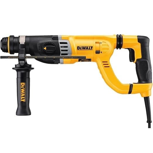 DEWALT SDS Rotary Hammer Drill, Vibration Control Shocks, Corded (D25263K)