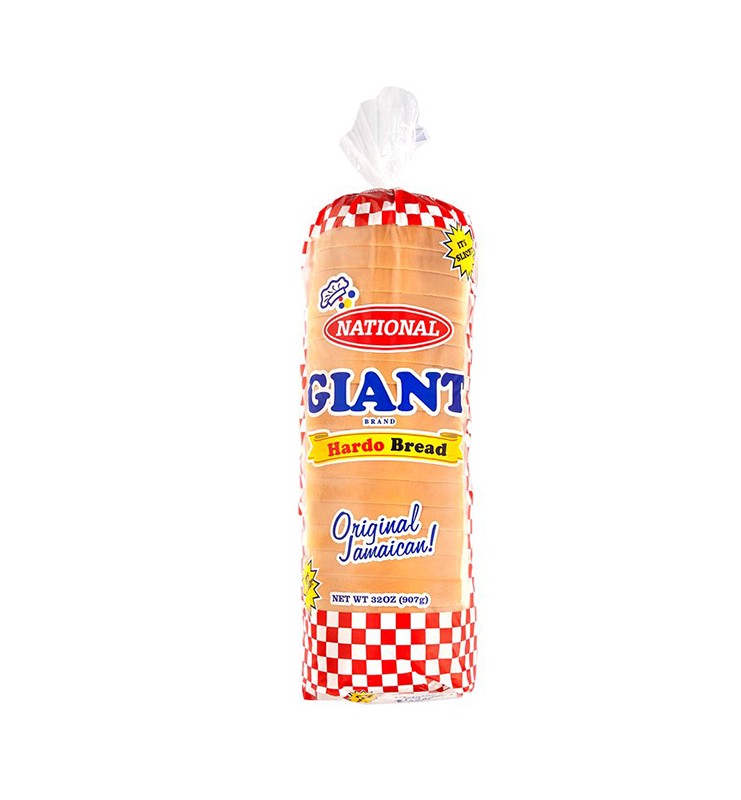 NATIONAL GIANT HARDO SLICED BREAD 907G