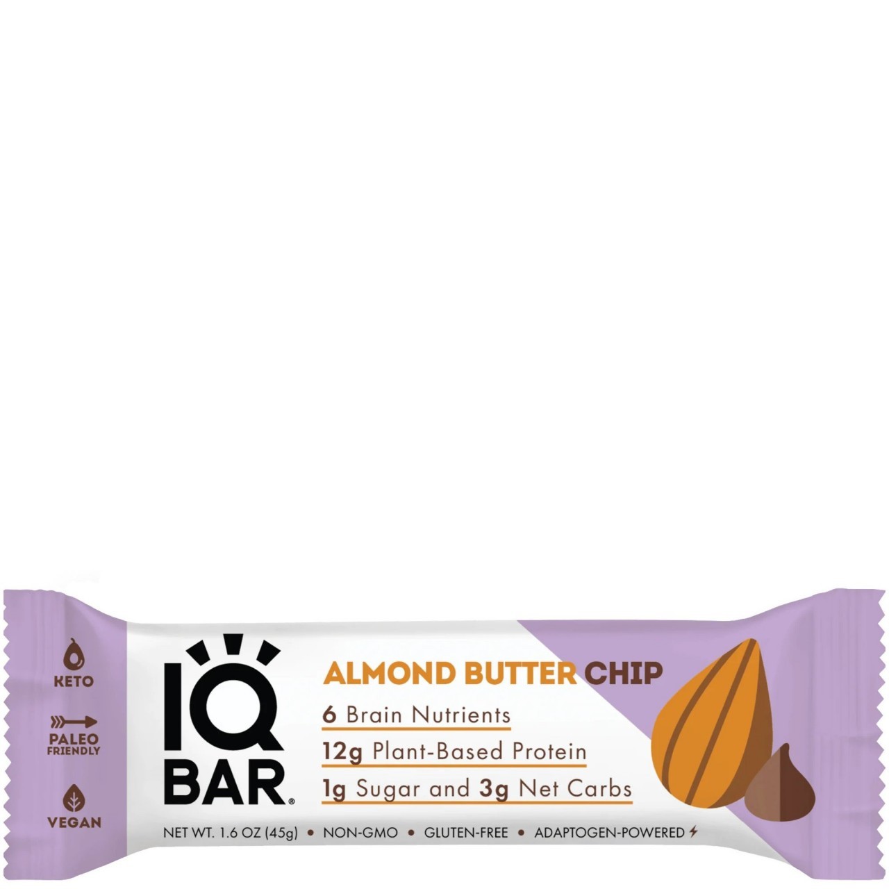 IQ BAR KETO ALMOND BUTTER 45g