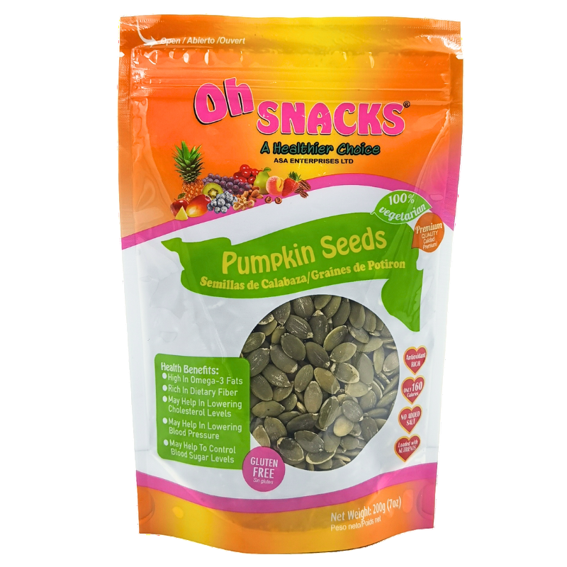 OH SNACKS PUMPKIN SEEDS 200g