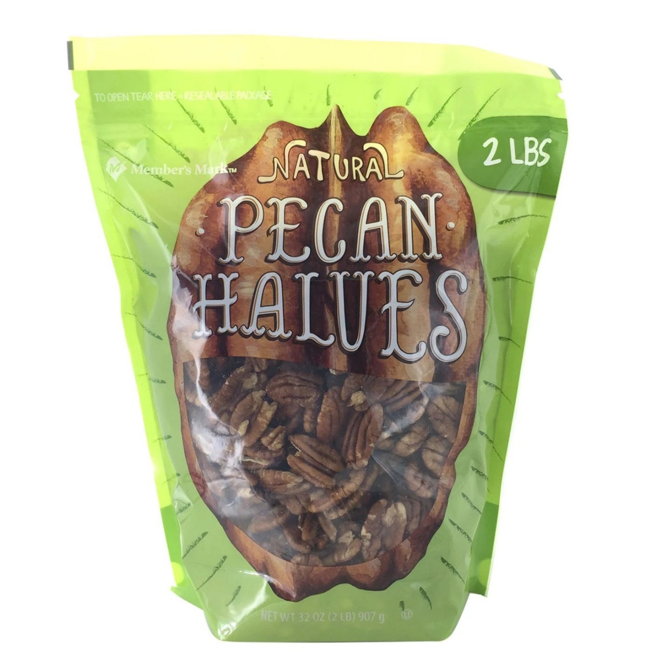 MEMBERS MARK PECAN HALVES 32oz