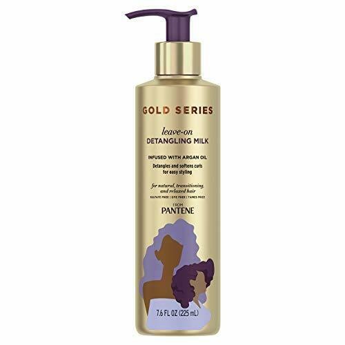 Pantene, Detangling Milk Hair Treatment, Sulfate Free, Pro-V Gold Series