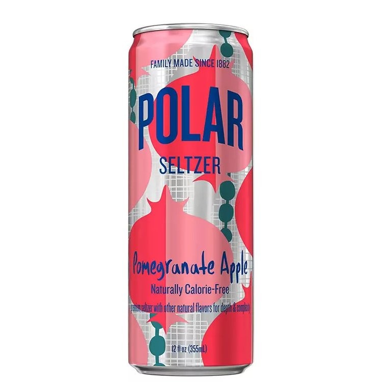 POLAR SELTZER POMEGRANATE 355ml