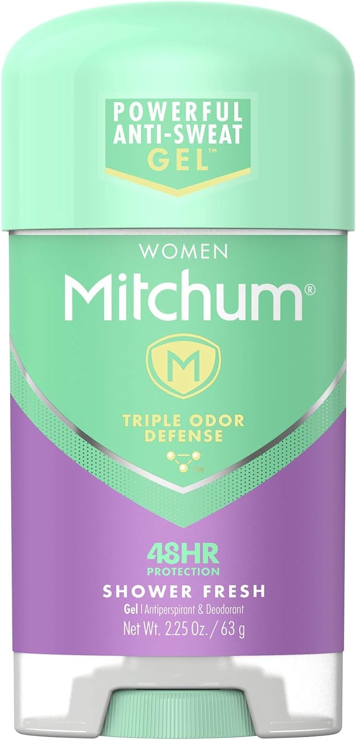 Mitchum for Women Advanced Gel Anti-Perspirant & Deodorant, Shower Fresh 2.25 oz (63 g)