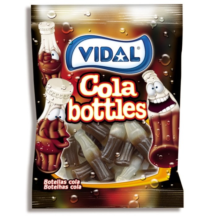 VIDAL GUMMI COLA BOTTLES 90g