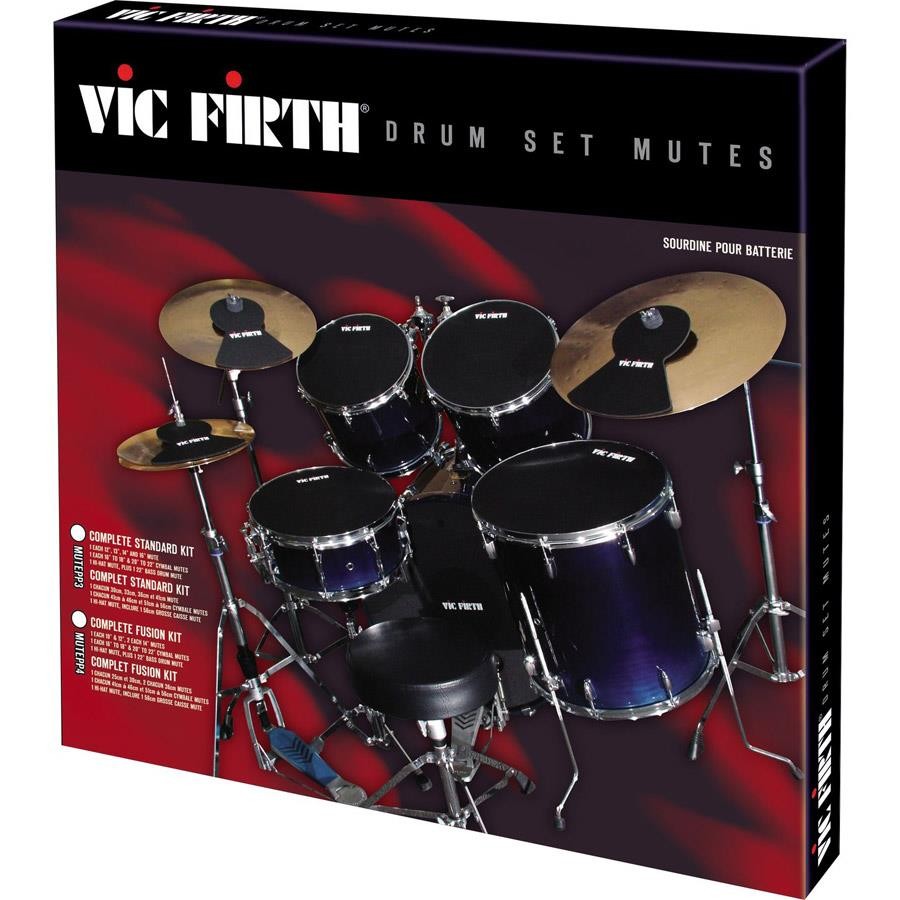 Vic Firth Mute PP4 Drum and Cymbal Mute Package