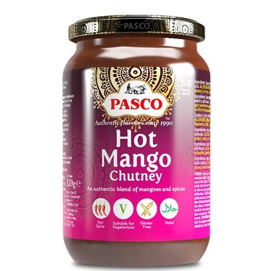 PASCO CHUTNEY MANGO HOT 320g