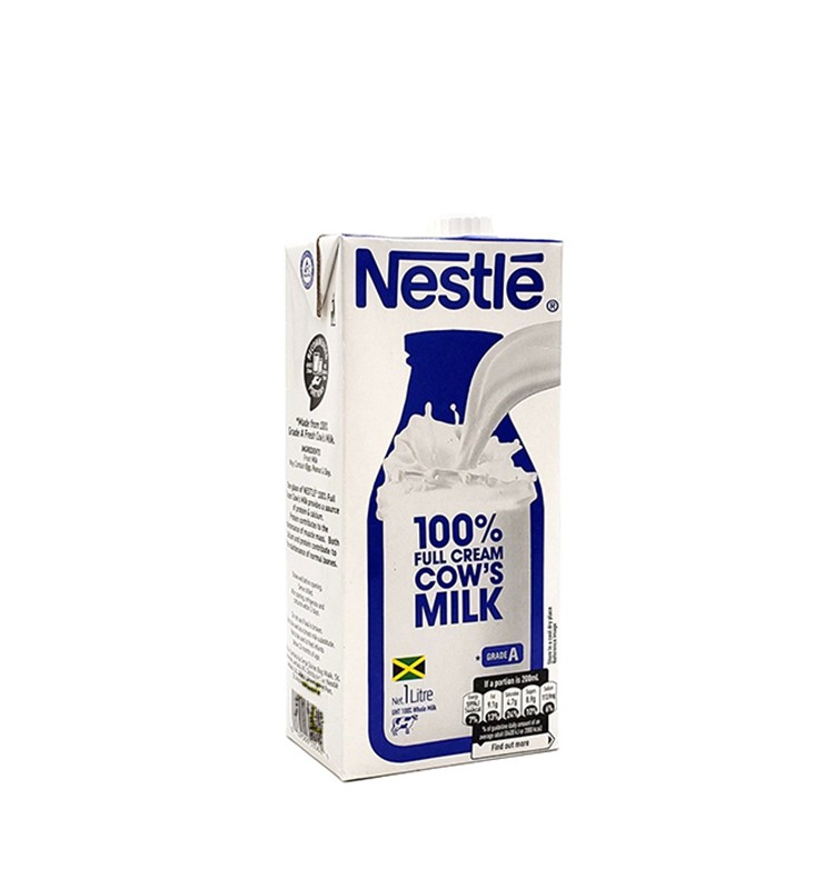 NESTLE 100% FULL CREAM COWS MILK 1LT