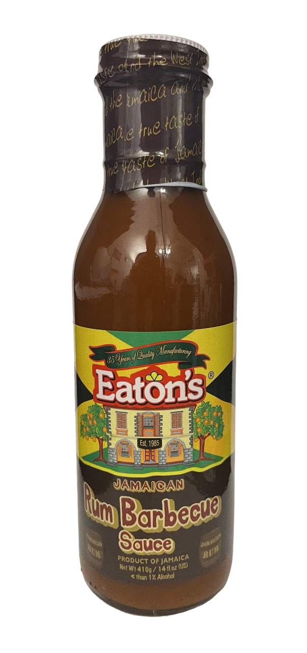 EATONS BBQ SAUCE RUM 14oz