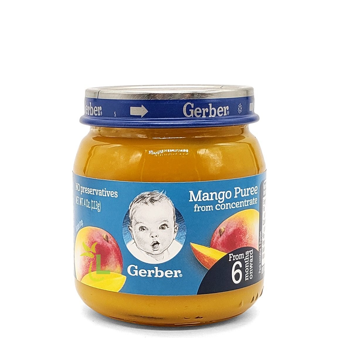 GERBER PUREE MANGO 113g