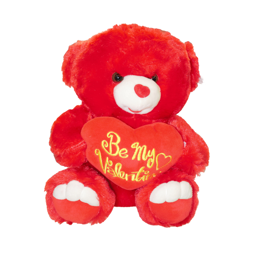 'Be My Valentine' Red Teddy Bear, 12"