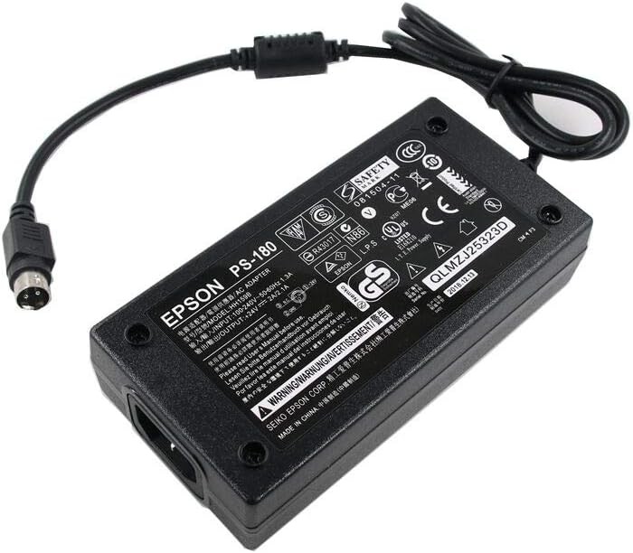 Epson PS-180 AC Adapter M159B M159A Printer C8255343 TM-T88V M244A -Original Genuine