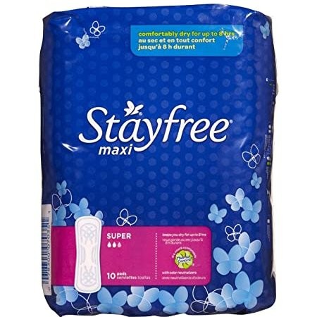 STAYFREE MAXI SUPER 10s