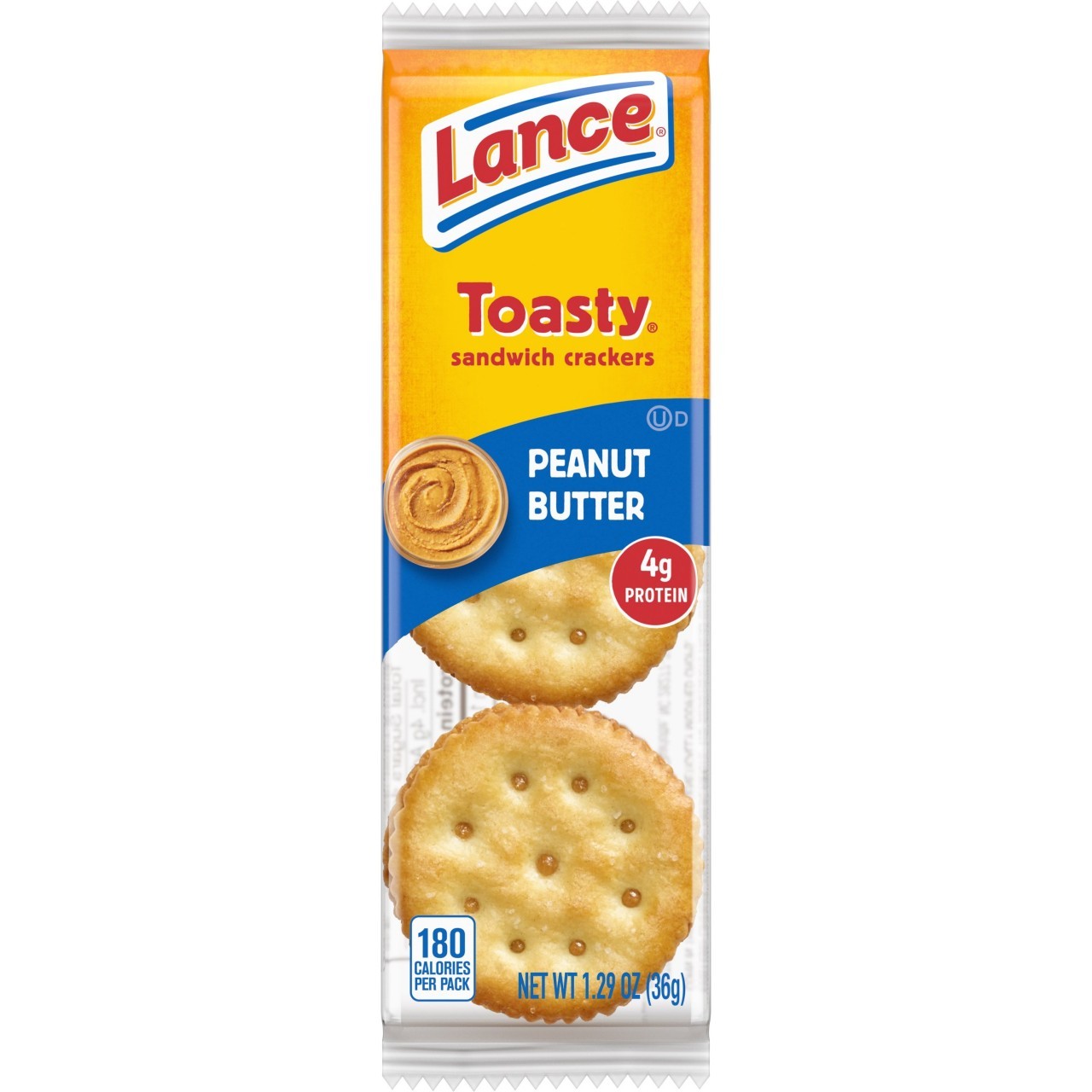 LANCE TOASTY PEANUT BUTTER 36g