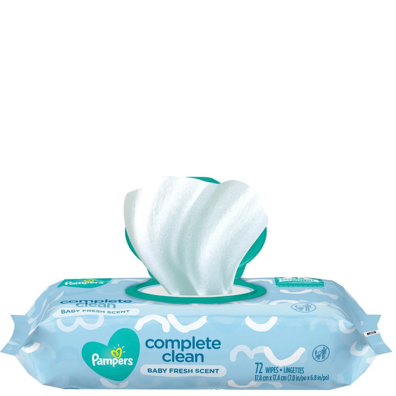 PAMPERS WIPES COMPLETE CLEAN RF 72s