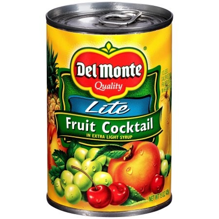 DEL MONTE FRUIT COCKTAIL LITE SYRUP 15oz