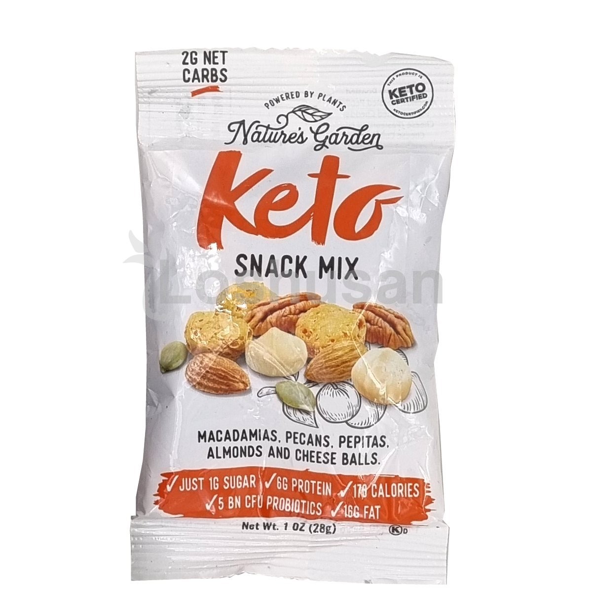 NATURES GARDEN KETO SNACK MIX 1oz