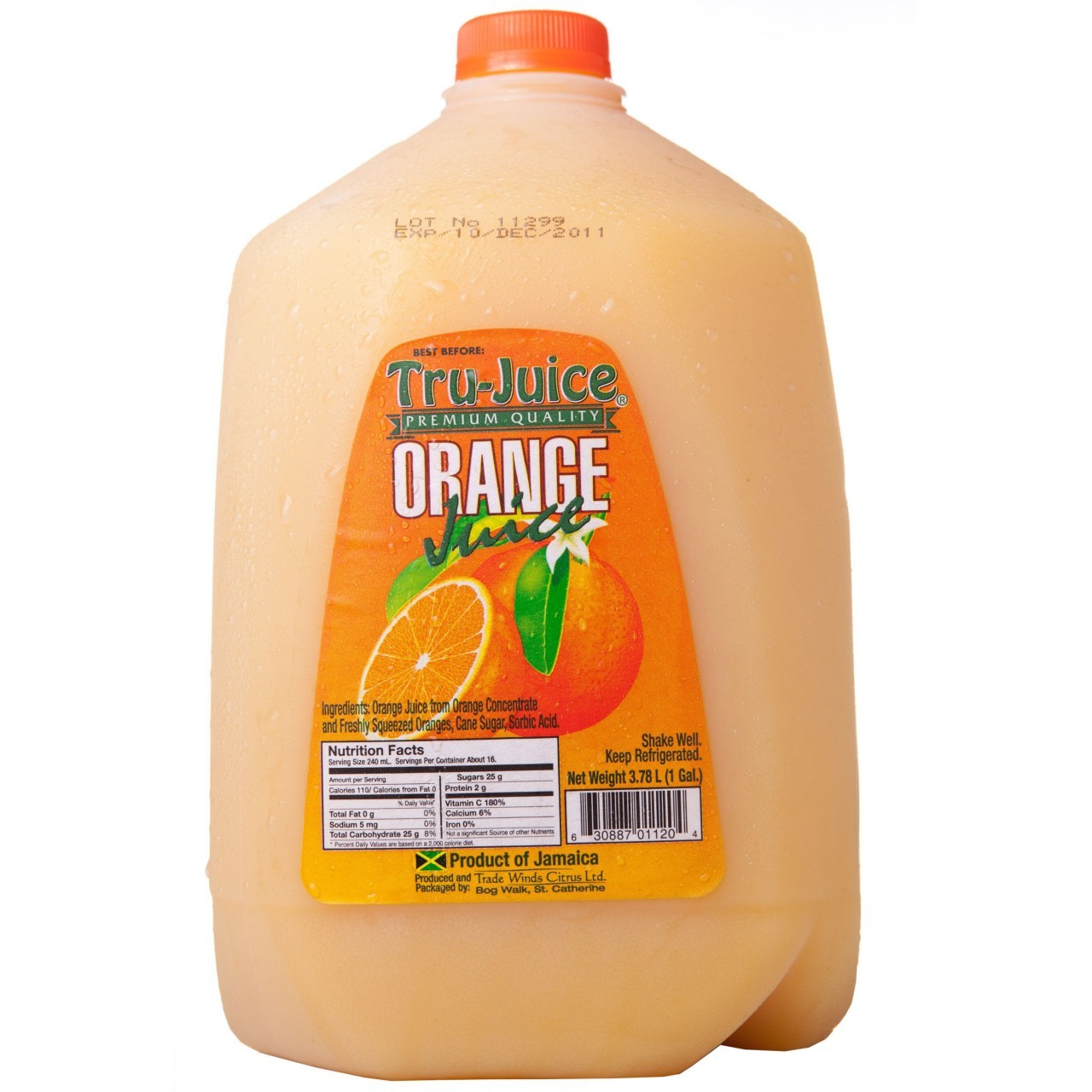 TRU-JUICE ORANGE 3.78L