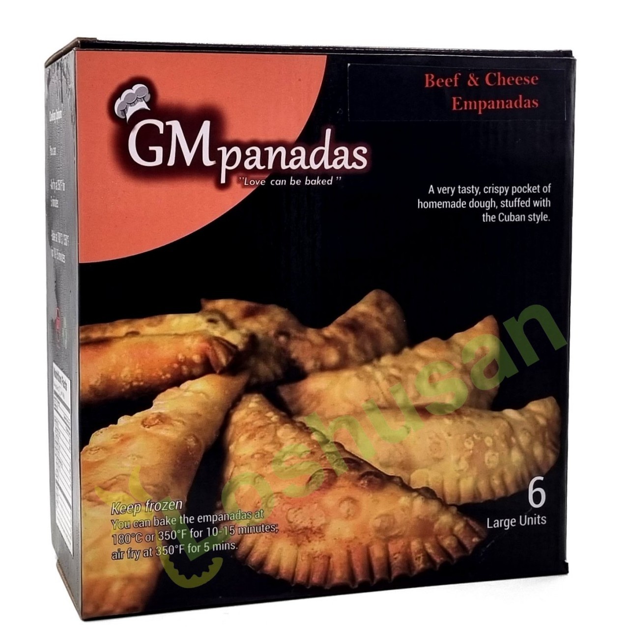 GMPANADAS EMPANADA BEEF CHEESE 6ct