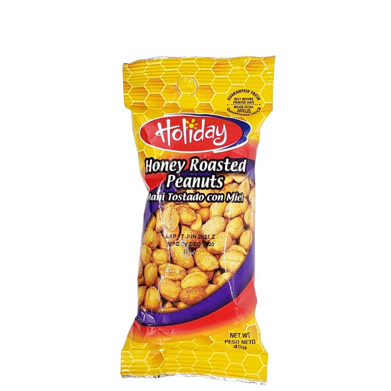 HOLIDAY PEANUTS HONEY ROASTED 45g