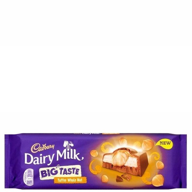 CADBURY DAIRY MILK TOFF WHL NUT 300g