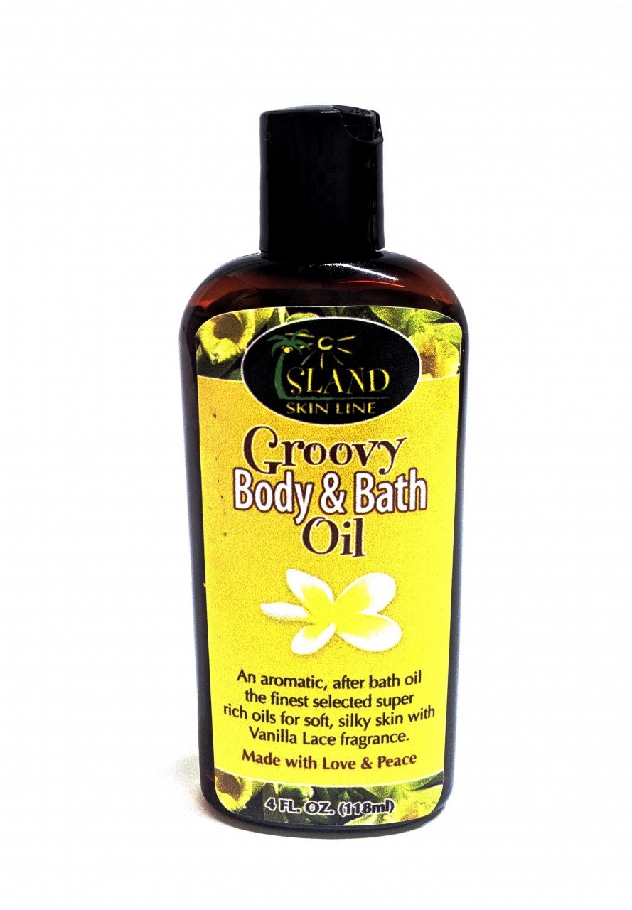 Island Skin Line Groovy Body & Bath Oil 4oz