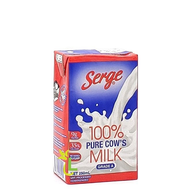 SERGE COWS MILK 100% 250ml