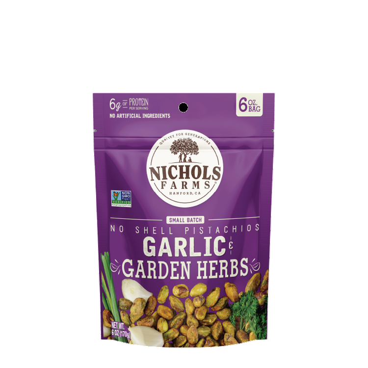 NICHOLS PISTACHIO GARLIC GARDEN HERB 6oz