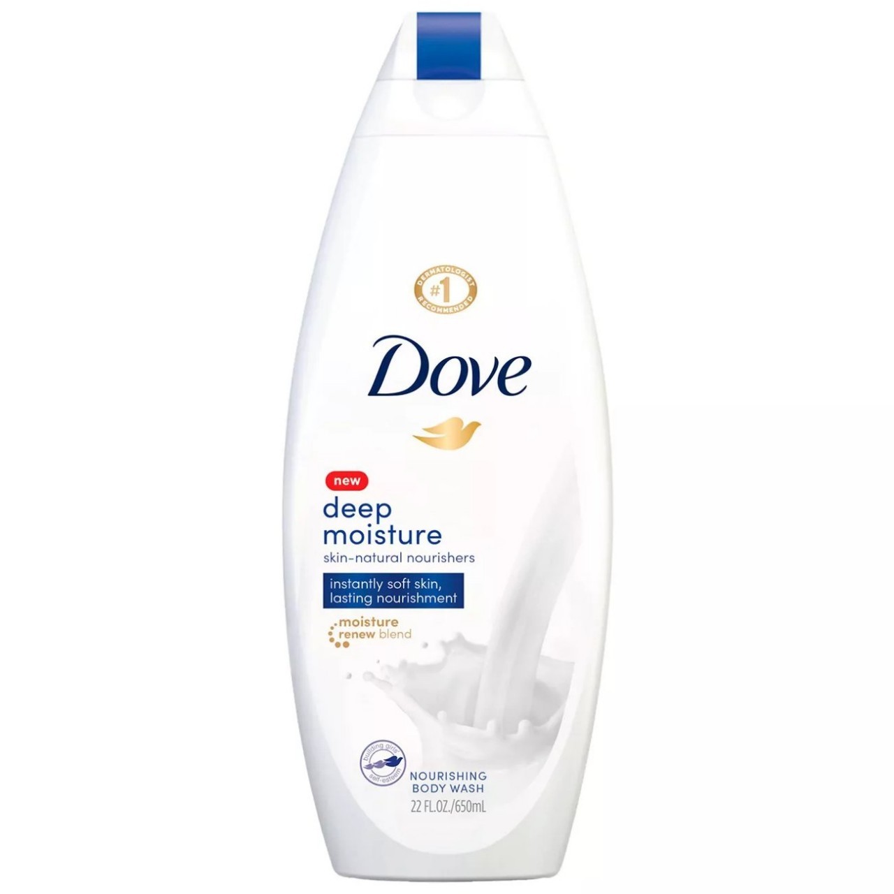 DOVE BODY WASH DEEP MOISTURE 24oz