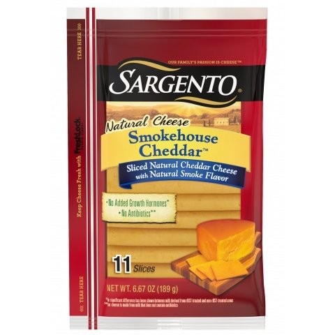 SARGENTO CHEDDAR SMOKEHOUSE SLICE 6.67oz