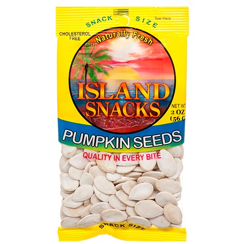 ISLAND SNACKS PUMPKIN SEEDS 2oz