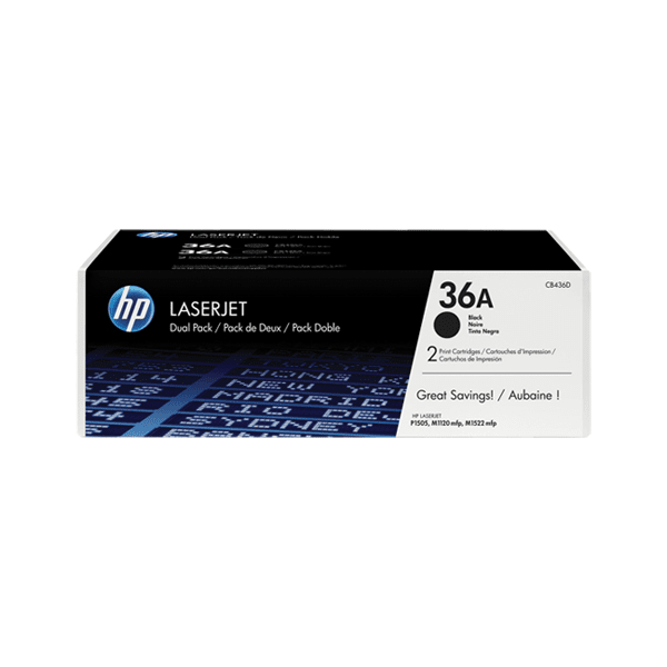 HP 36A - 2-pack - black