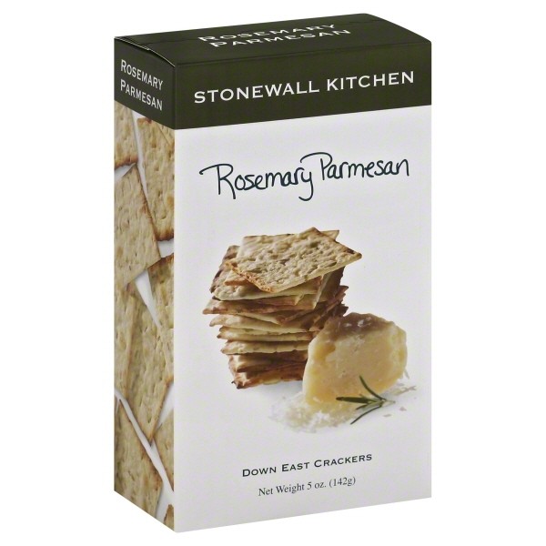 STONEWALL CRACKERS ROSEMARY PARMESAN 5o
