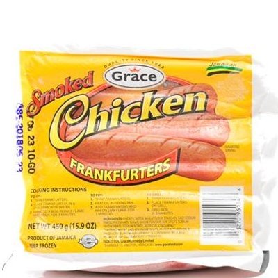 REGGAE JAMMIN CHICKEN FRANKS JERK 480g