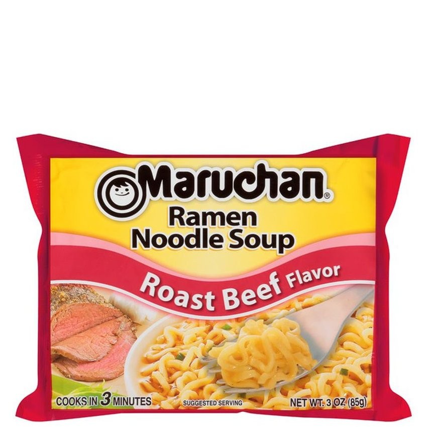 MARUCHAN RAMEN ROAST BEEF 3oz