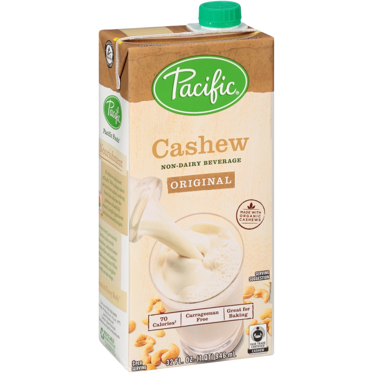 PACIFIC CASHEW ORIGINAL 32oz
