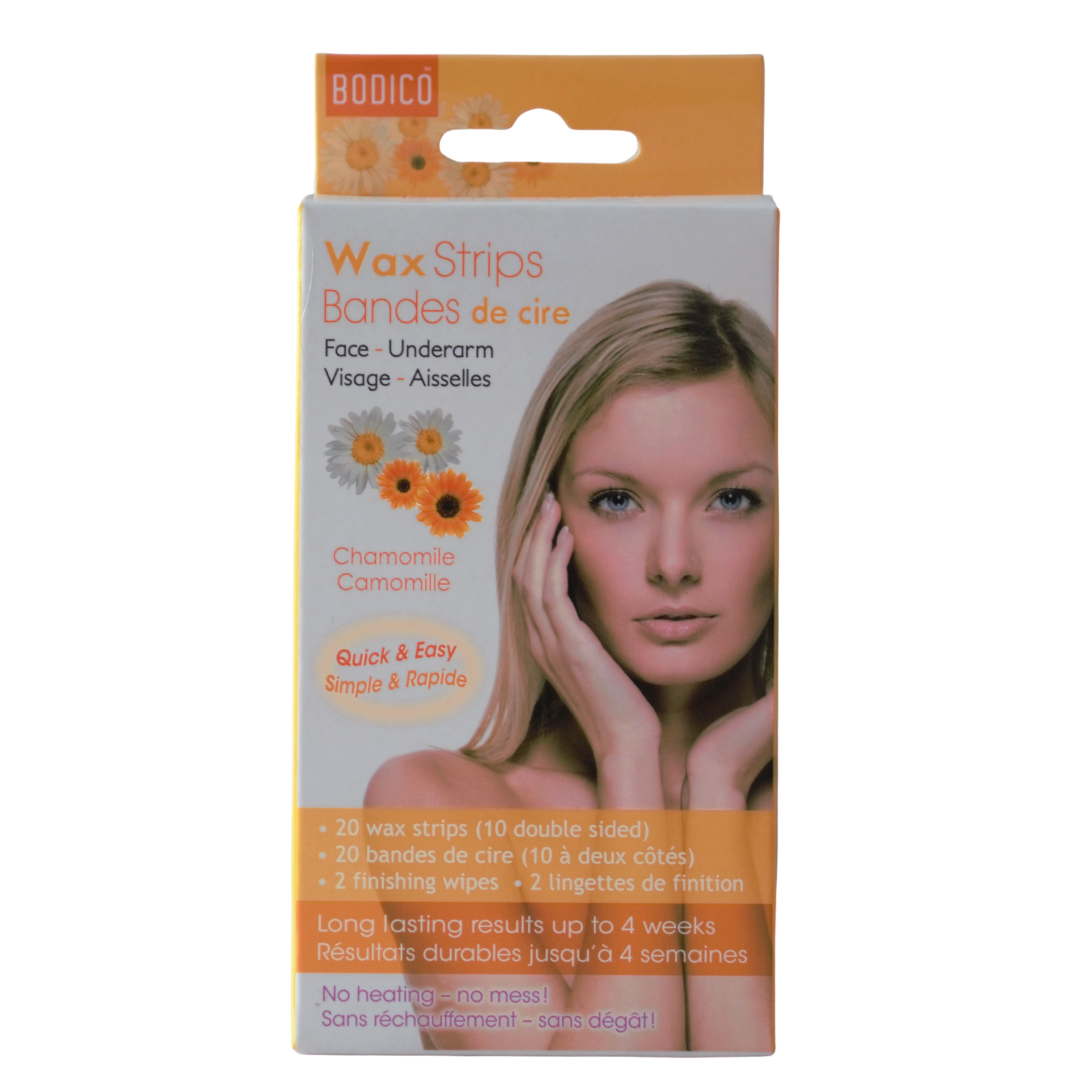 Bodico Chamomile Wax Strips, 20 pcs