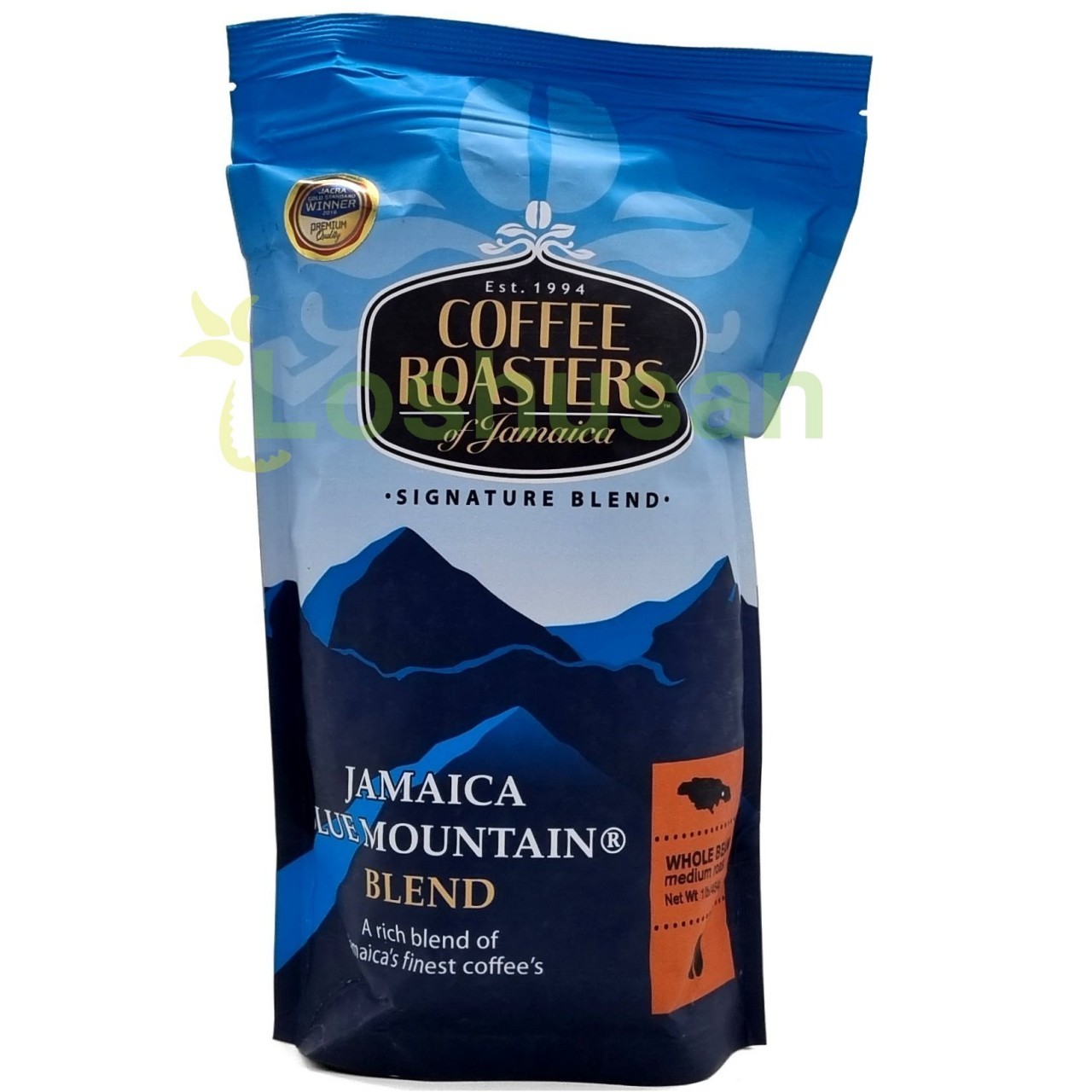 COFFEE ROASTERS BLEND BEANS BAG 16oz