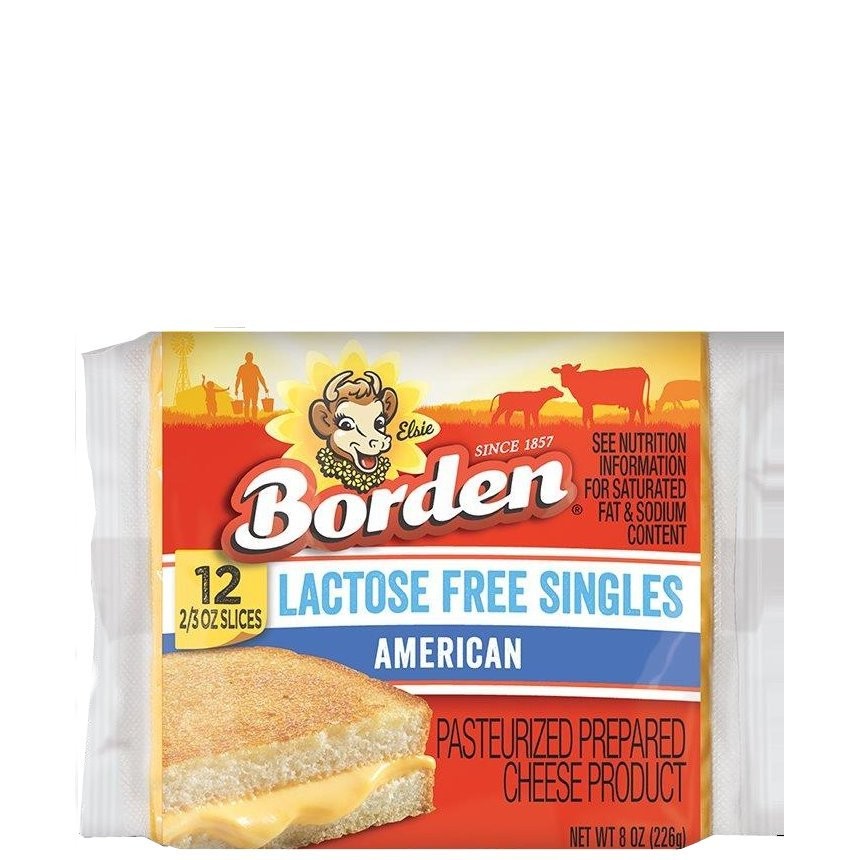 BORDEN CHEESE LACTOSE FREE 8oz