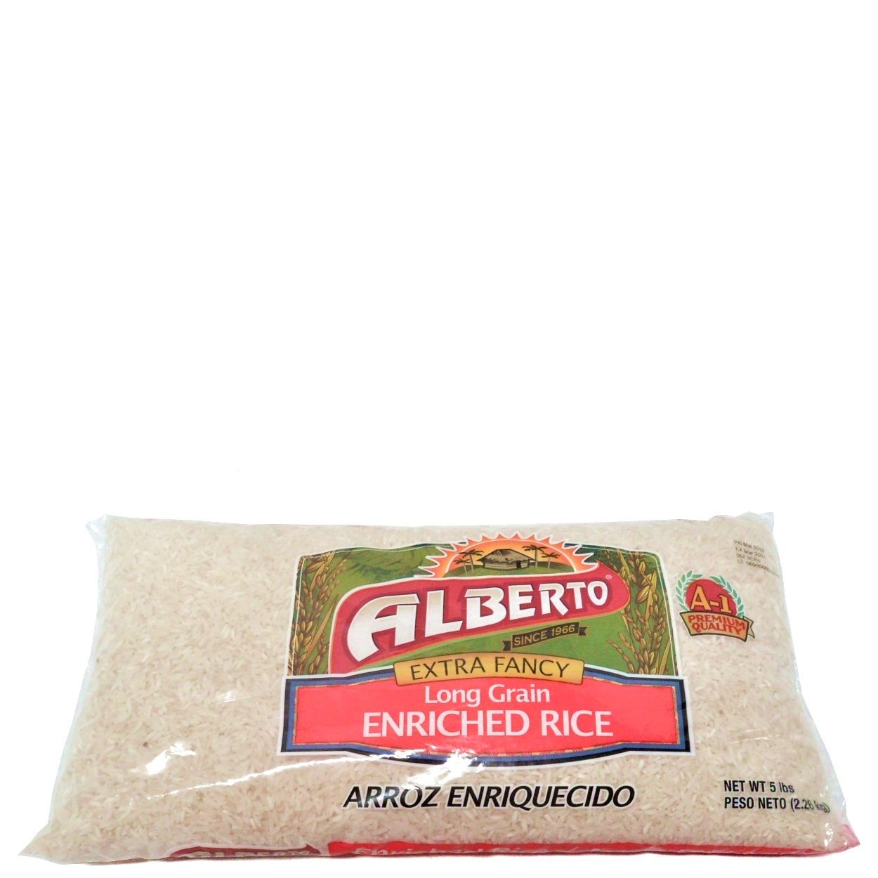 ALBERTO LONG GRAIN RICE 5lb